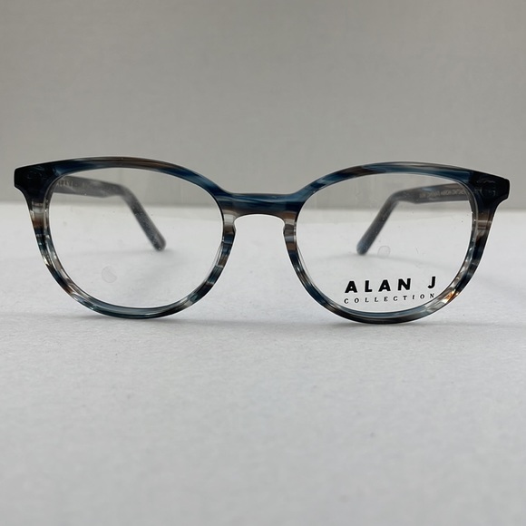 NWT Alan J AJ-114 Glasses with Case and Lens Cloth - Picture 3 of 11